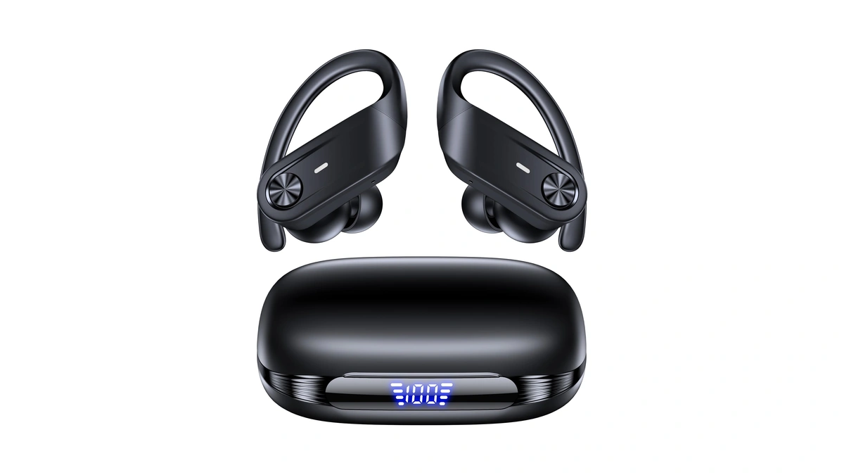 Hybrid Active Noise Cancelling Wireless Ear Buds 80 Hrs Playtime
