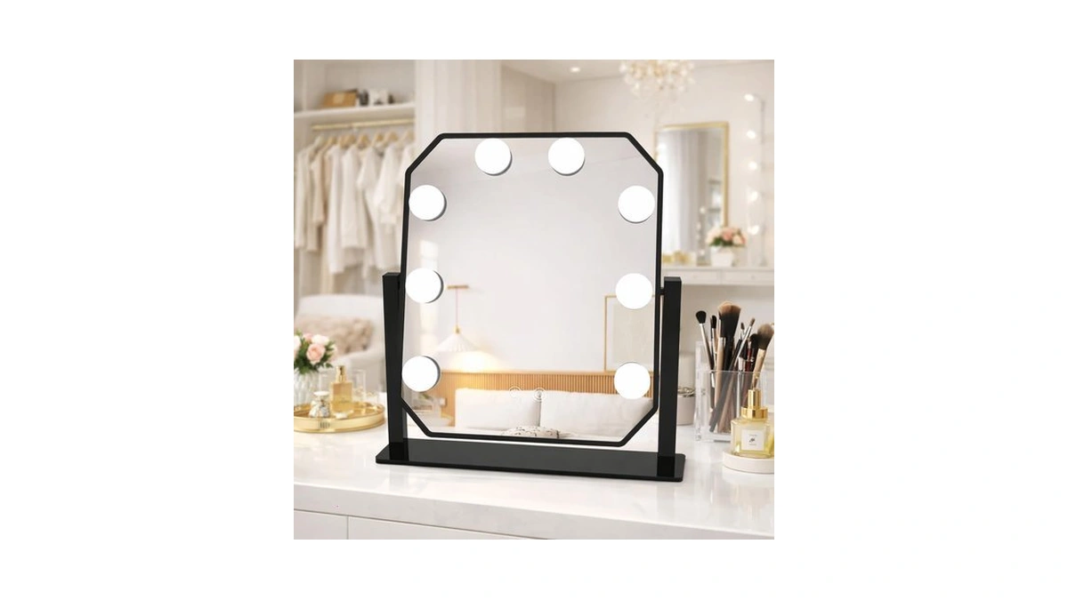Hollywood Vanity Mirror With Lights - Led Makeup Mirror With