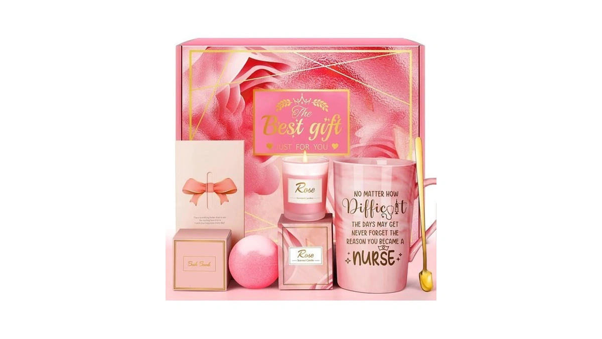Eletorot Nurse Appreciation Gifts For Women, Spa Relaxation Baskets Set