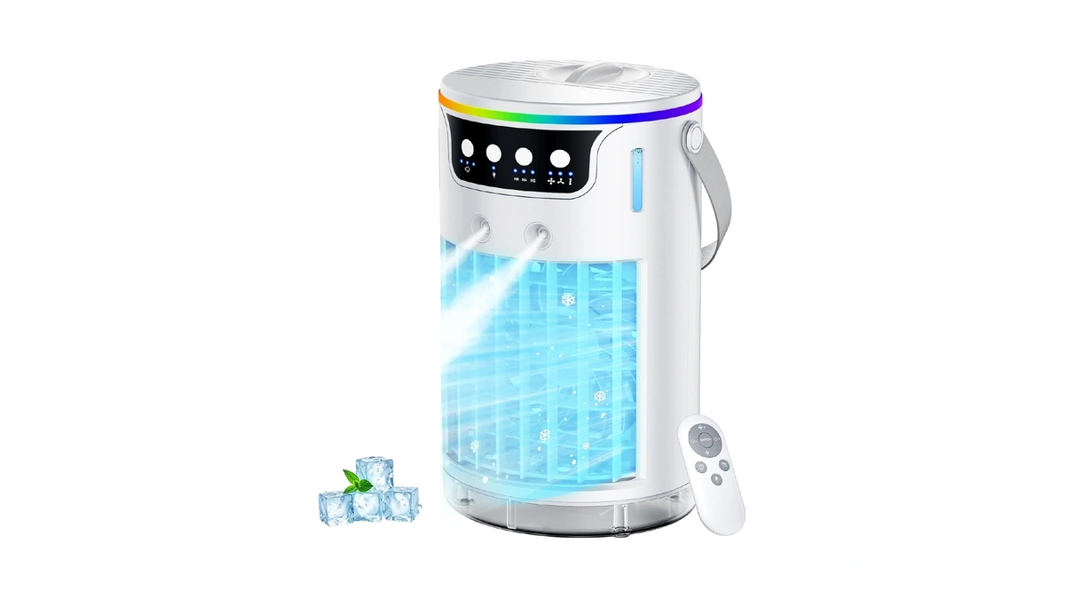 Portable Air Conditioners Desktop Ac Unit With Water Ice Cooling