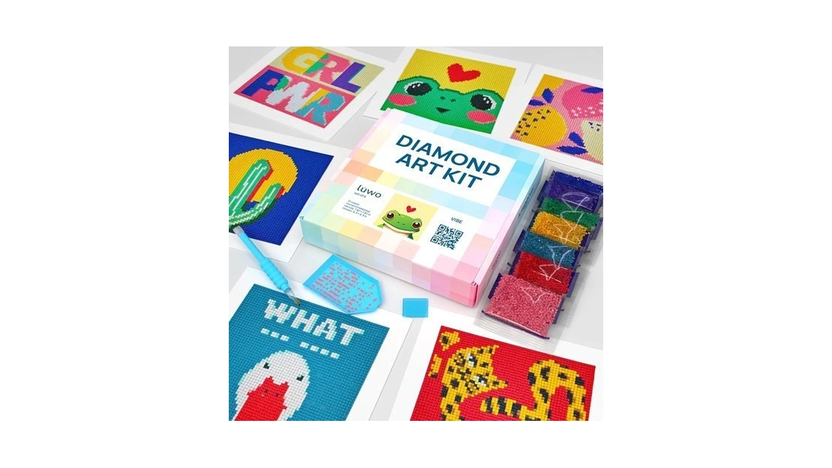 Luwoarte 6 Pack Diamond Painting Kits For Adults And Kids
