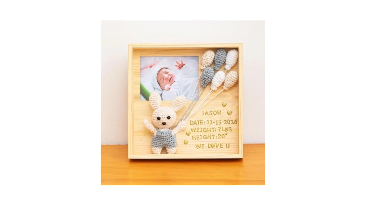 Amazon code: Onzgrow Personalized Baby Keepsake Frame