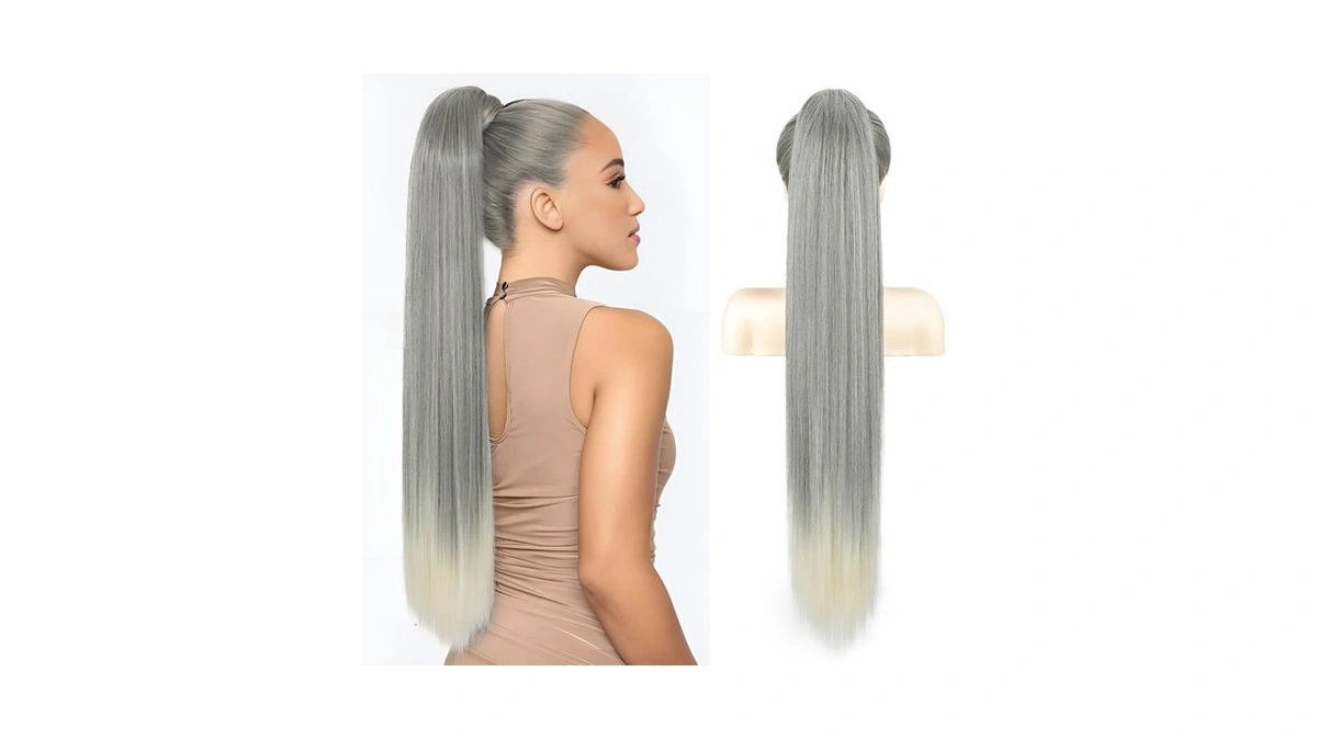 Hmd Ponytail Extension Long Straight Drawstring Ponytail For Women