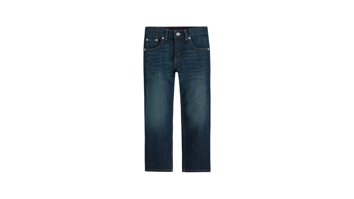 Levi's Boys' 505 Regular Fit Jeans, Cash, 18