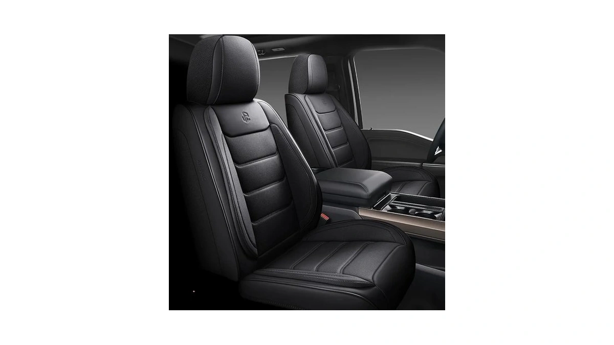 Isen-coverauto Full Coverage Faux Leather Car Seat Covers Full Set,automotive