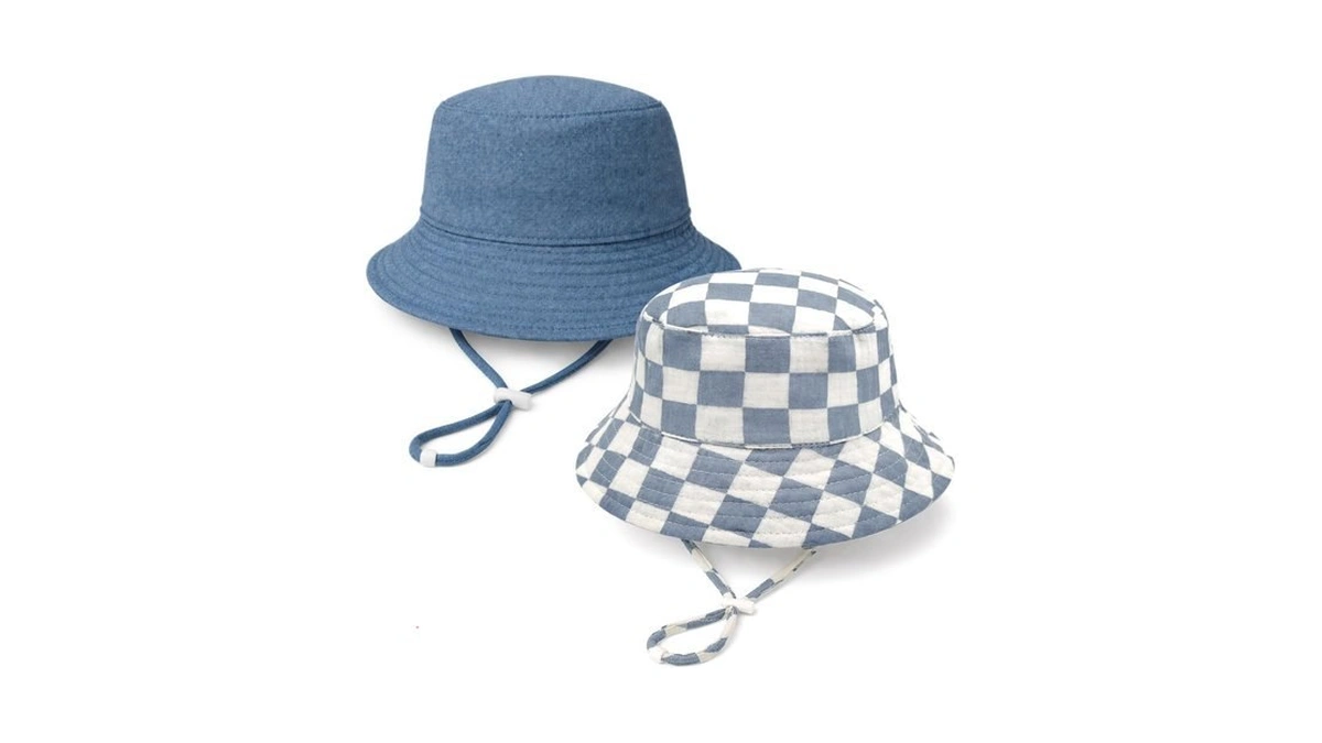 Baby Sun Hat Infant Toddler Summer Cotton Yarn Bucket Hat