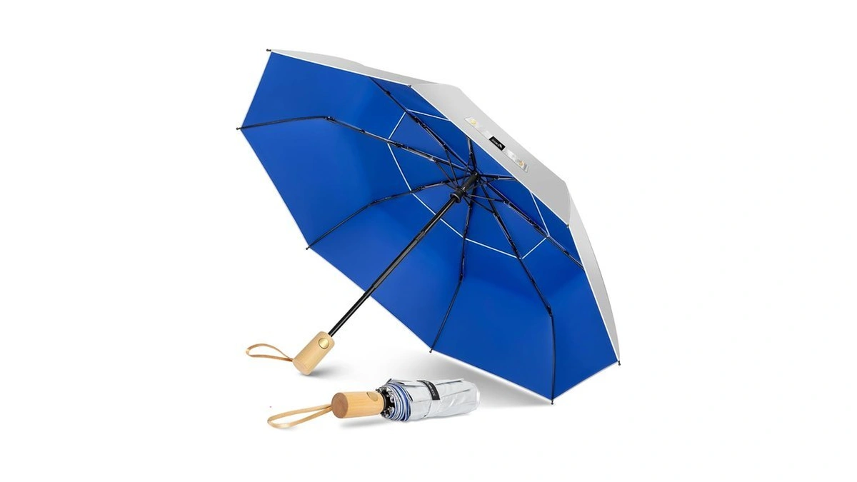 Zomake Uv Umbrella For Sun Protection Upf 50+,43 Inch Travel