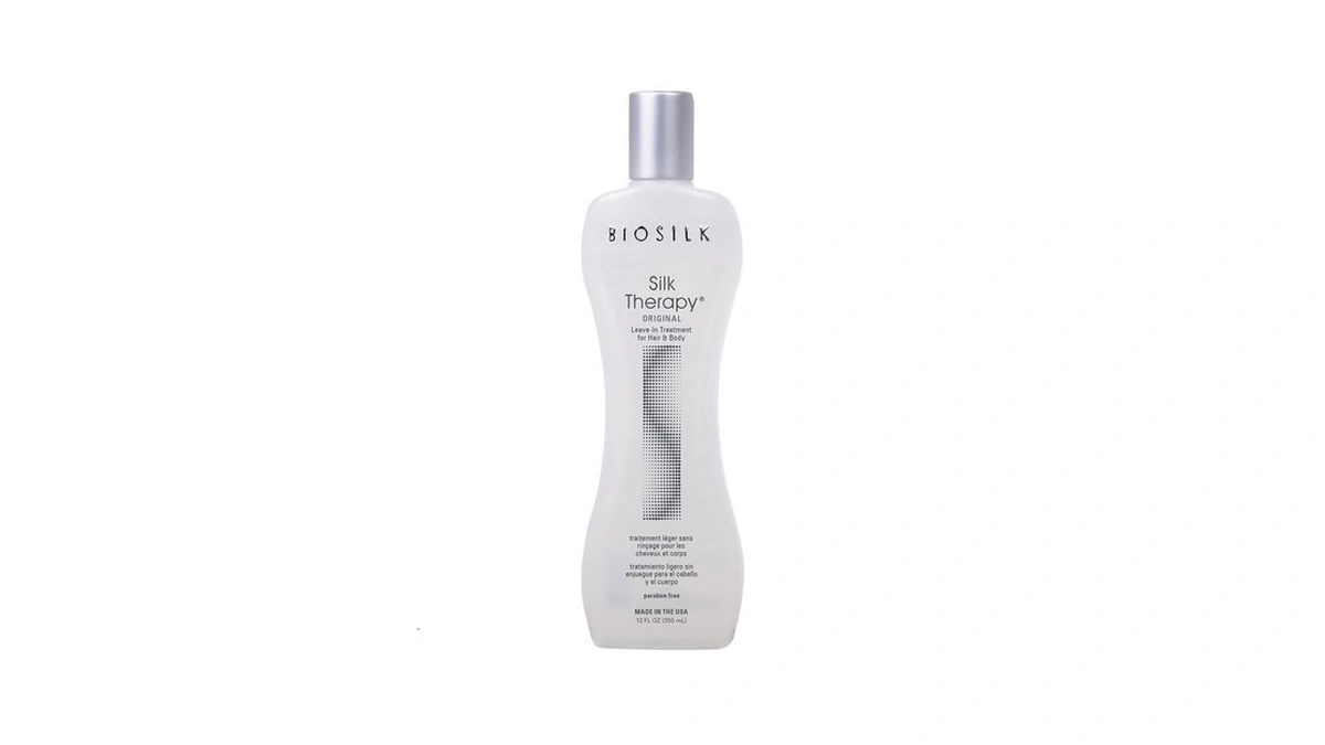 Biosilk Silk Therapy Original, Reconstructing Leave-in Hair Treatment, Adds Shine,