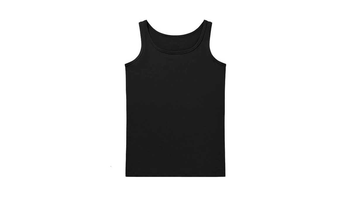 Qbk 2t-13years Girls Tank Tops Cotton Dance Basic Sleeveless Undershirts