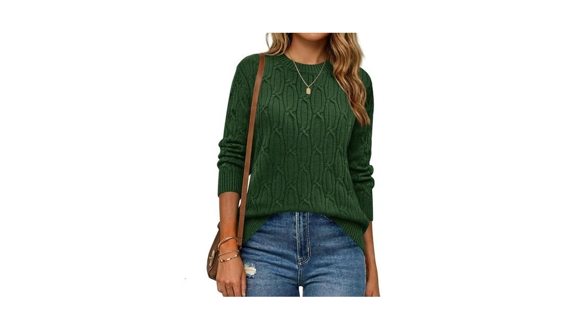 Lagracia Sweaters For Women Long Sleeve Crewneck 2026 Spring Fall