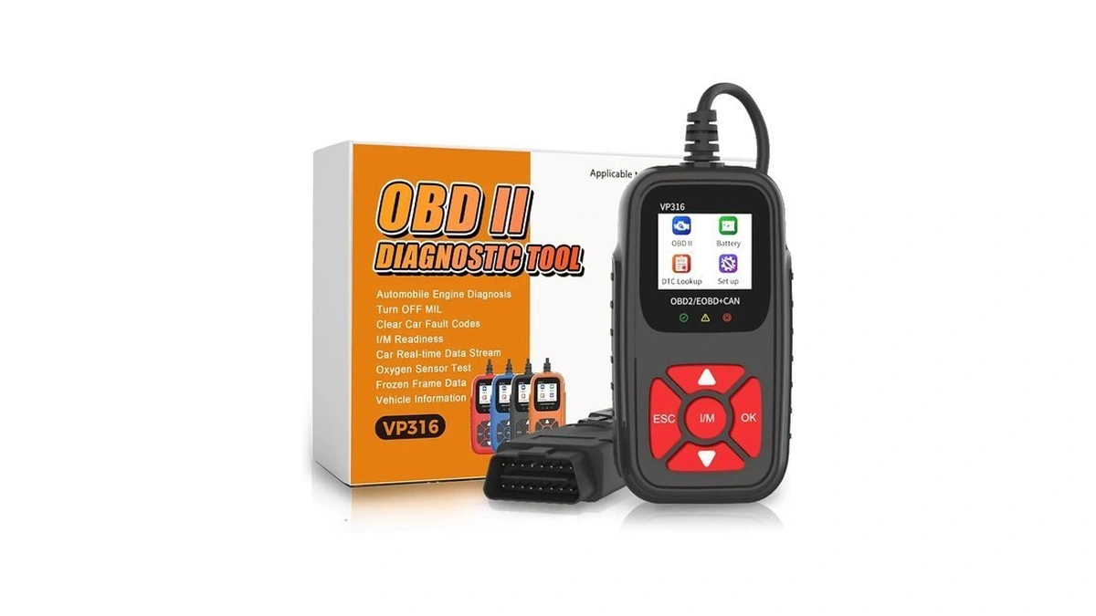 Ikikin Obd2 Diagnostic Tool For All Vehicles From 1996 Onwards,