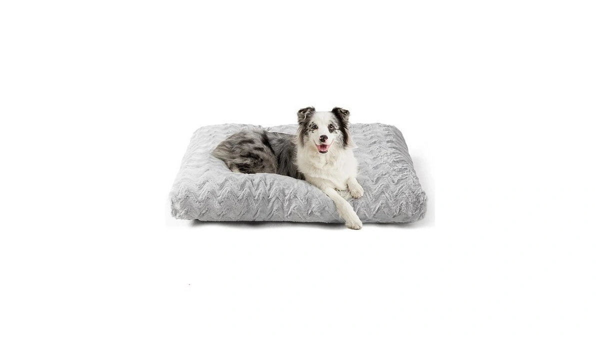 Eheyciga Washable Large Dog Bed For Crate, 35x23 Inch Pet