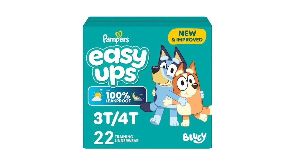 Easy Ups Girls & Boys Potty Training Pants, Size 5