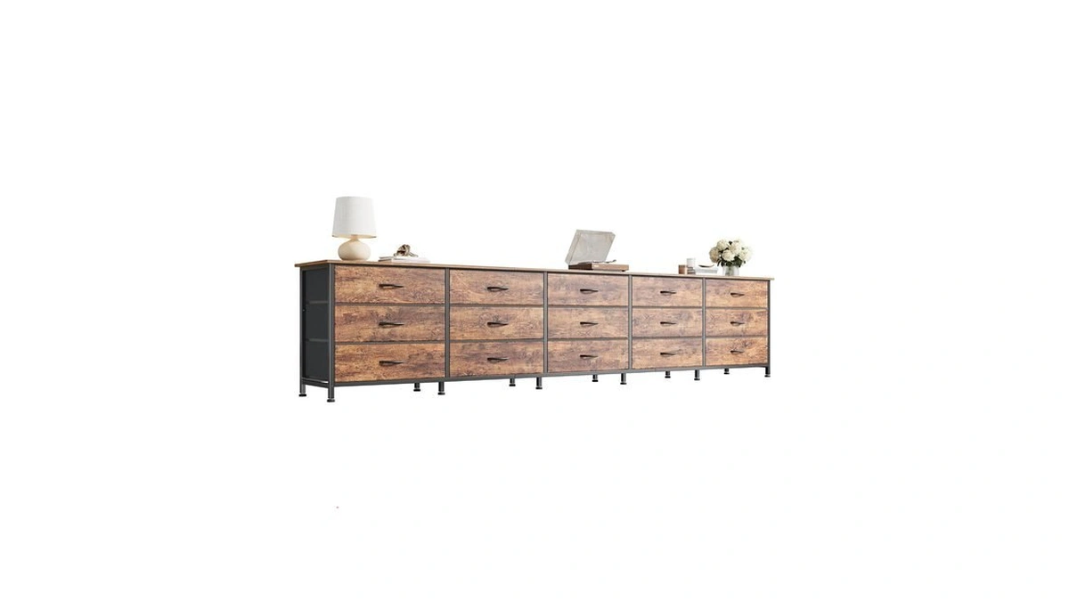 Huuger 94.5 Inch Extra Long Dresser For Bedroom, Large Dresser