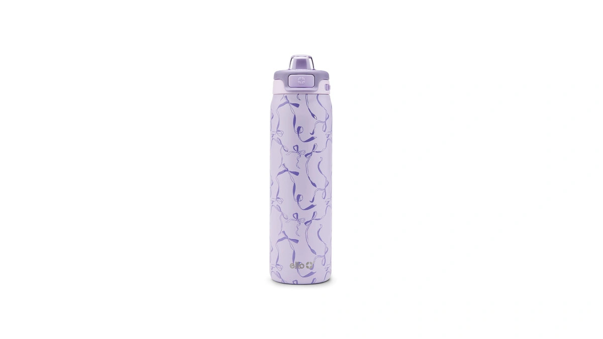 Ello Pop & Fill 22oz Stainless Water Bottle, Sip Or