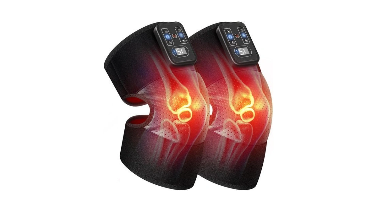 Cordless 2 In 1 Knee Massager With Heat Shoulder Heating