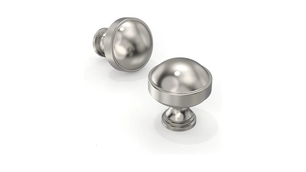 Talentedeco 10 Pack Brushed Satin Nickel Kitchen Cabinet Knobs 1-1/5