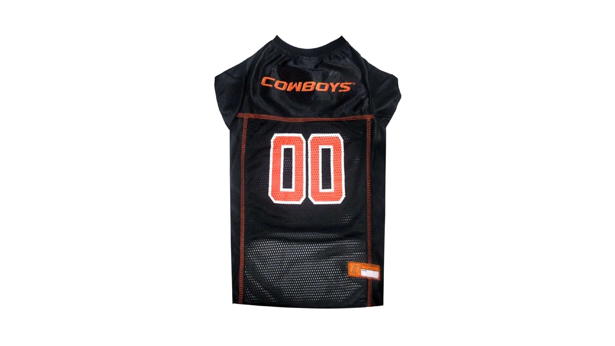 Pets First Ncaa College Oklahoma State Cowboys Mesh Jersey For