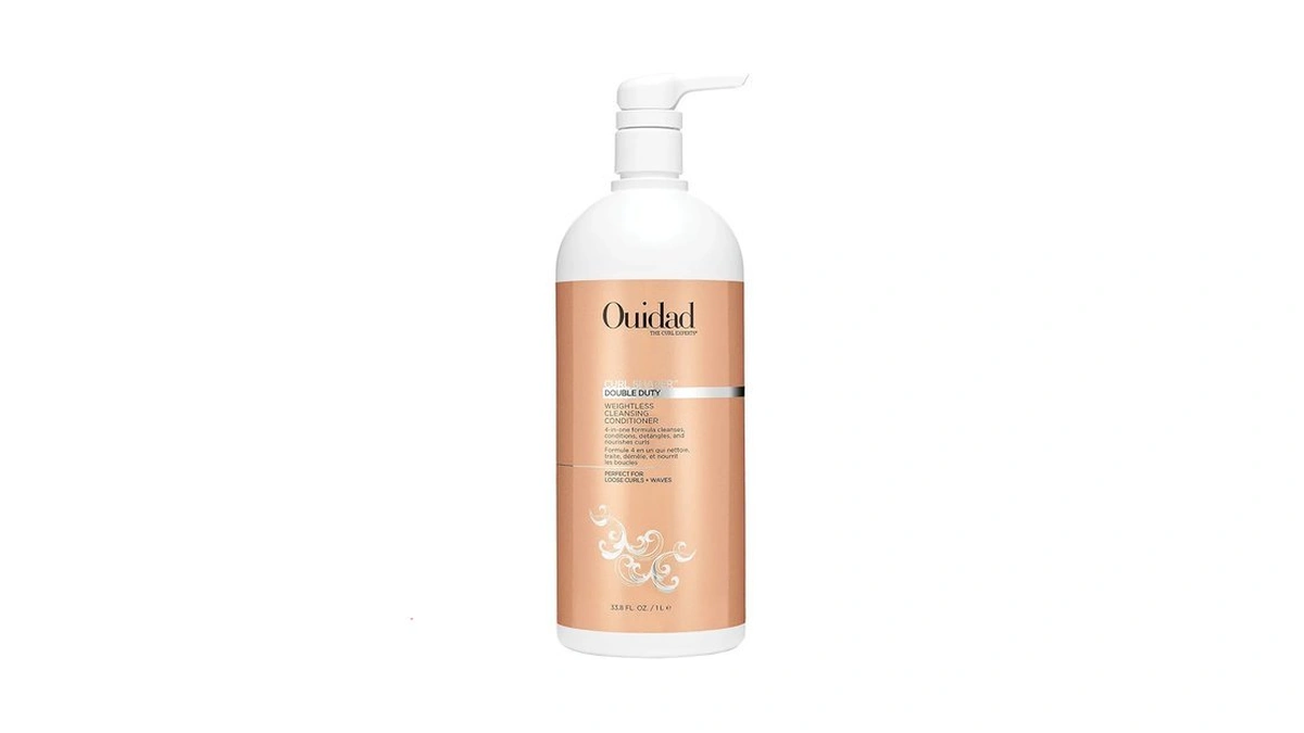 Ouidad Curl Shaper Double Duty Weightless Cleansing Conditioner, 33.8 Fl