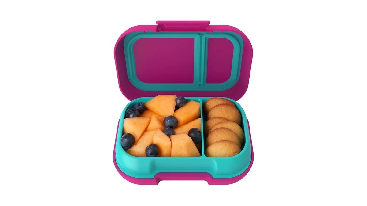 Bentgo Kids Snack Leak-proof 2 Compartment Bento-style Container