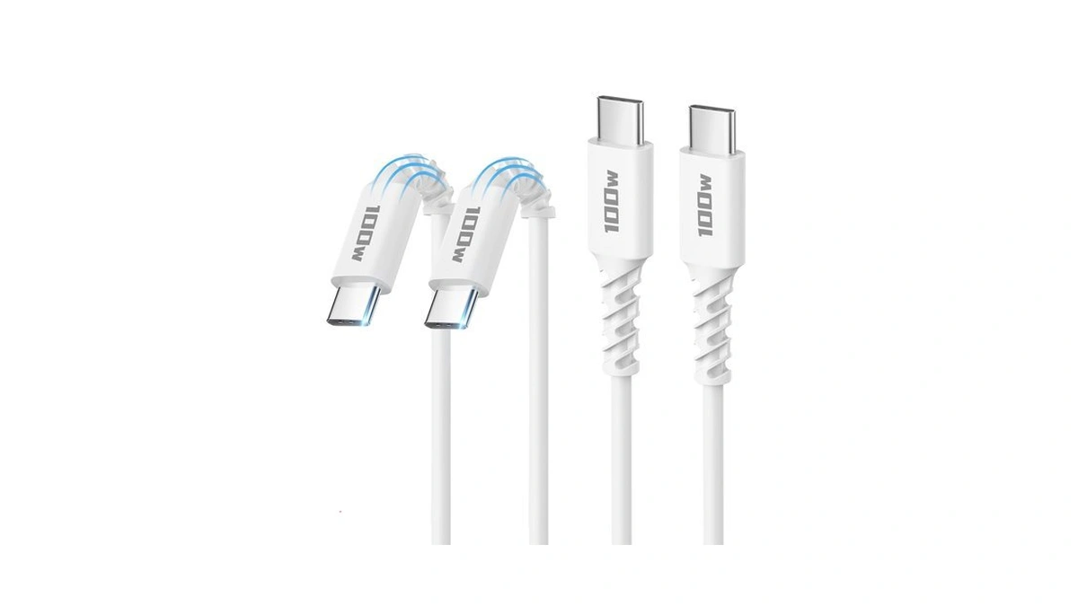 Usb C To Usb C Cable, 100w [2-pack 6.6ft] Type