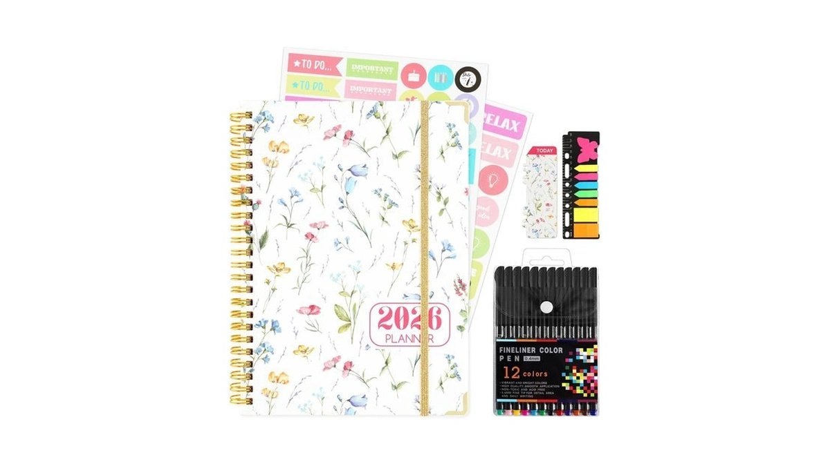 2026 Planner, Daily Weekly Monthly Planner With Tabs, 2026 Monthly