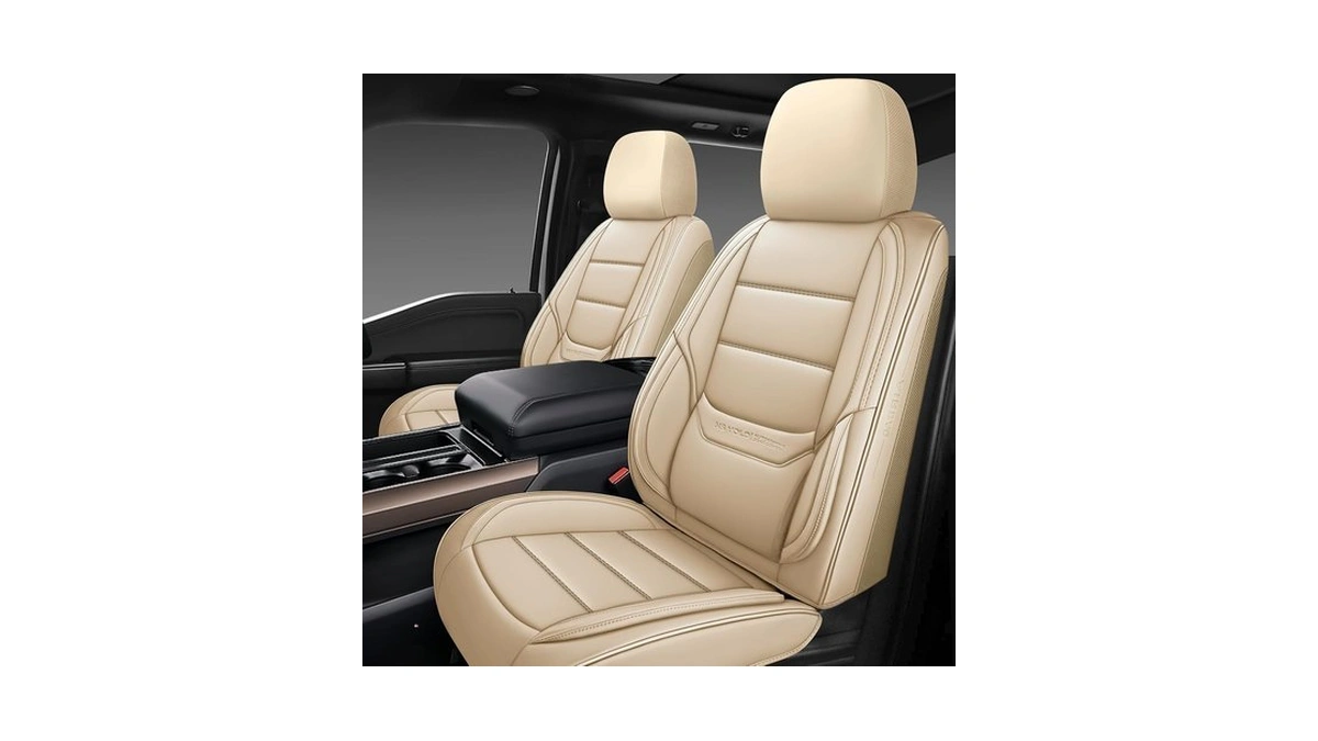 Ns Yolo Leather Car Seat Covers Front Pair,universal Fit For