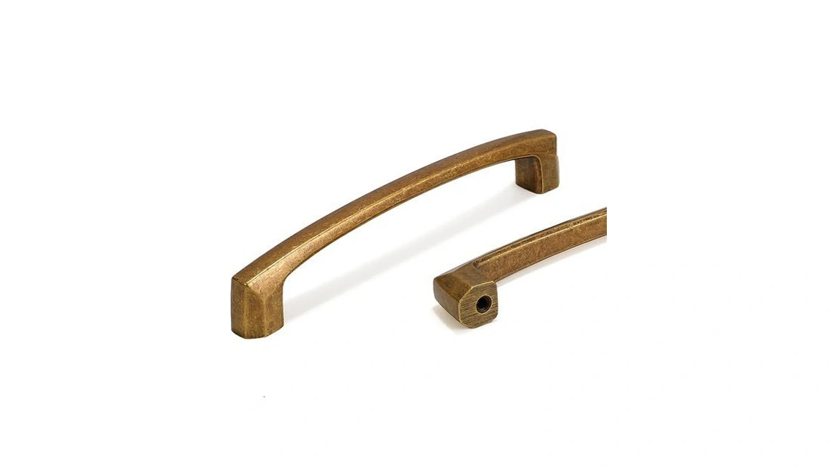 Cotykiley 10 Pack 7.5 Inch(192mm) Antique Brass Cabinet Pulls Vintage