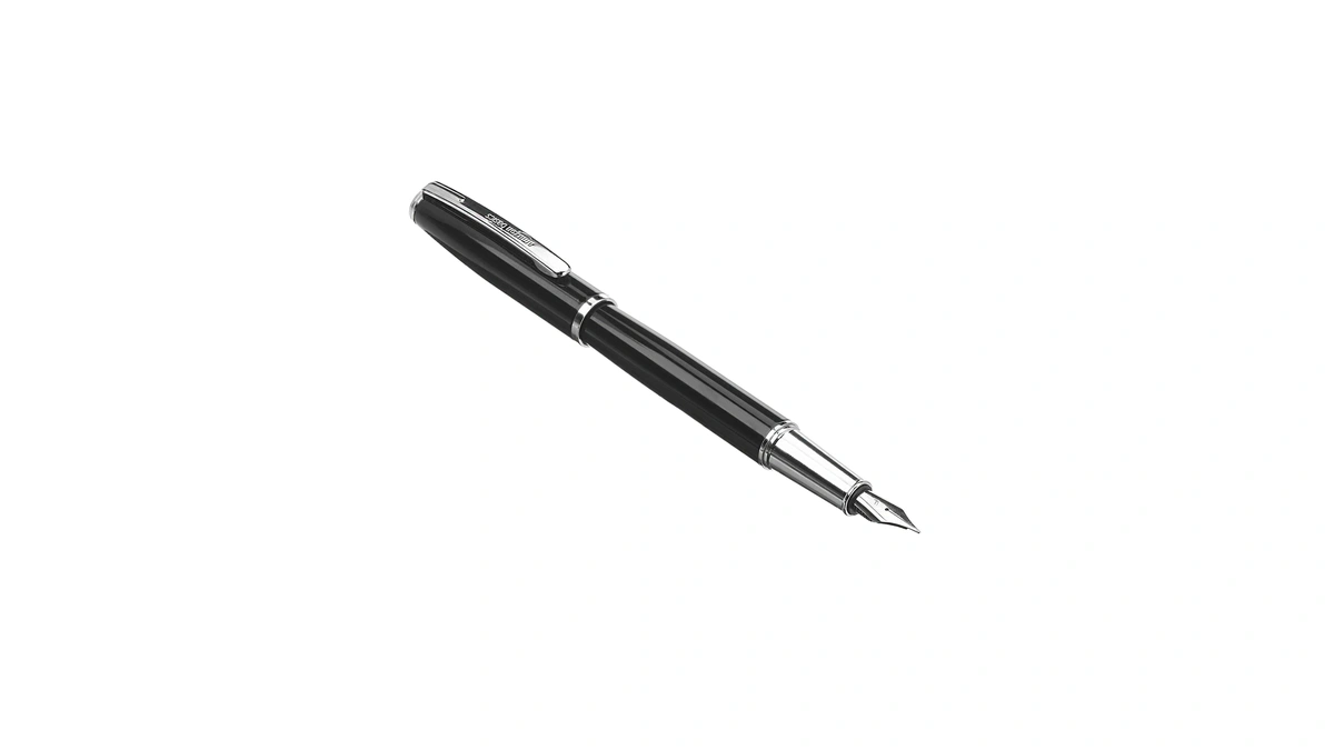 Amazon Basics Refillable Fountain Pen With Smooth Writing, Fine Point