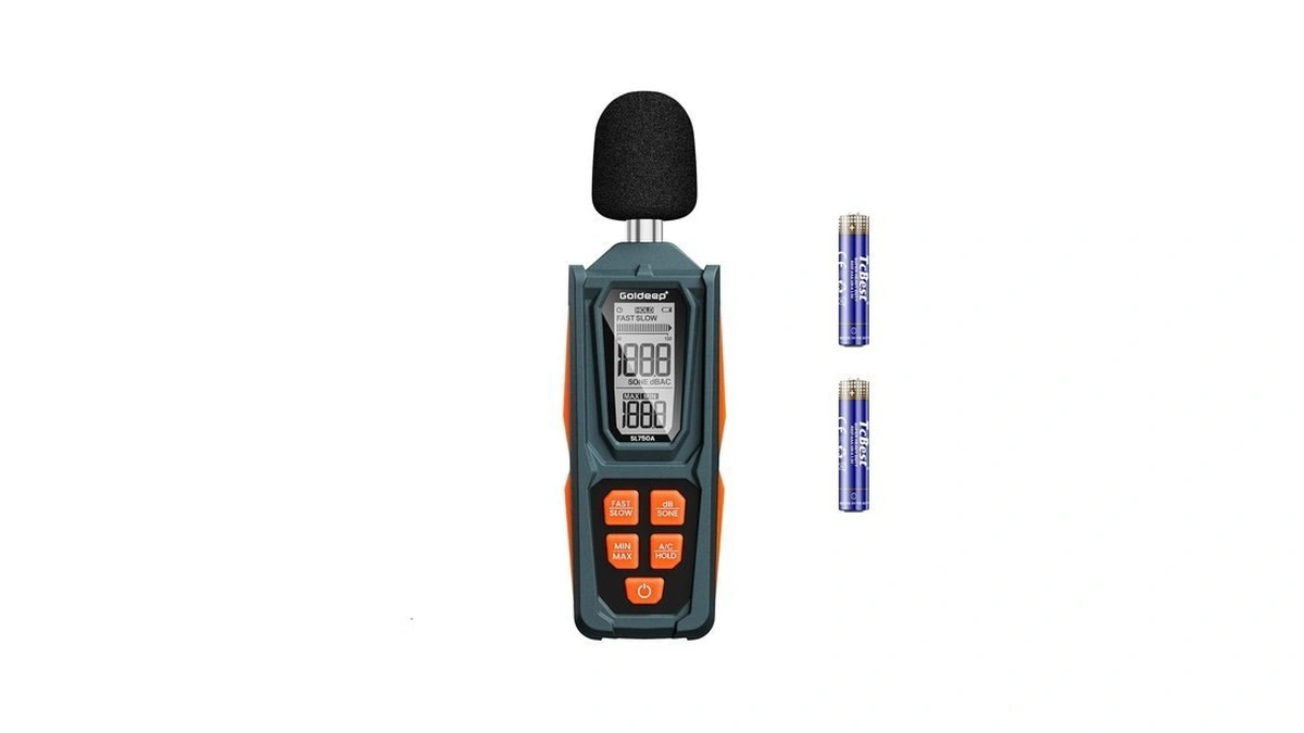 Decibel Meter, Goldeep Sl750a Digital Sound Level Meter 30-130db, A/c