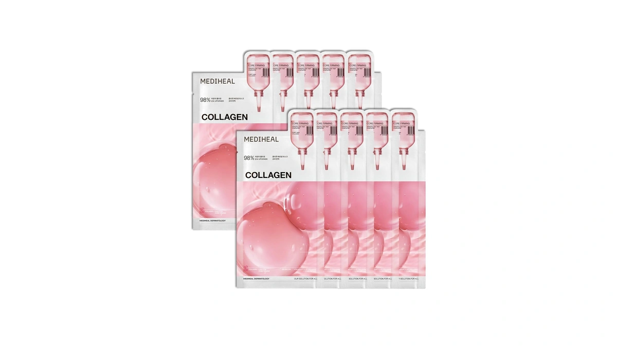 Mediheal Collagen Essential Face Sheet Mask, Skin Firming (10ea)