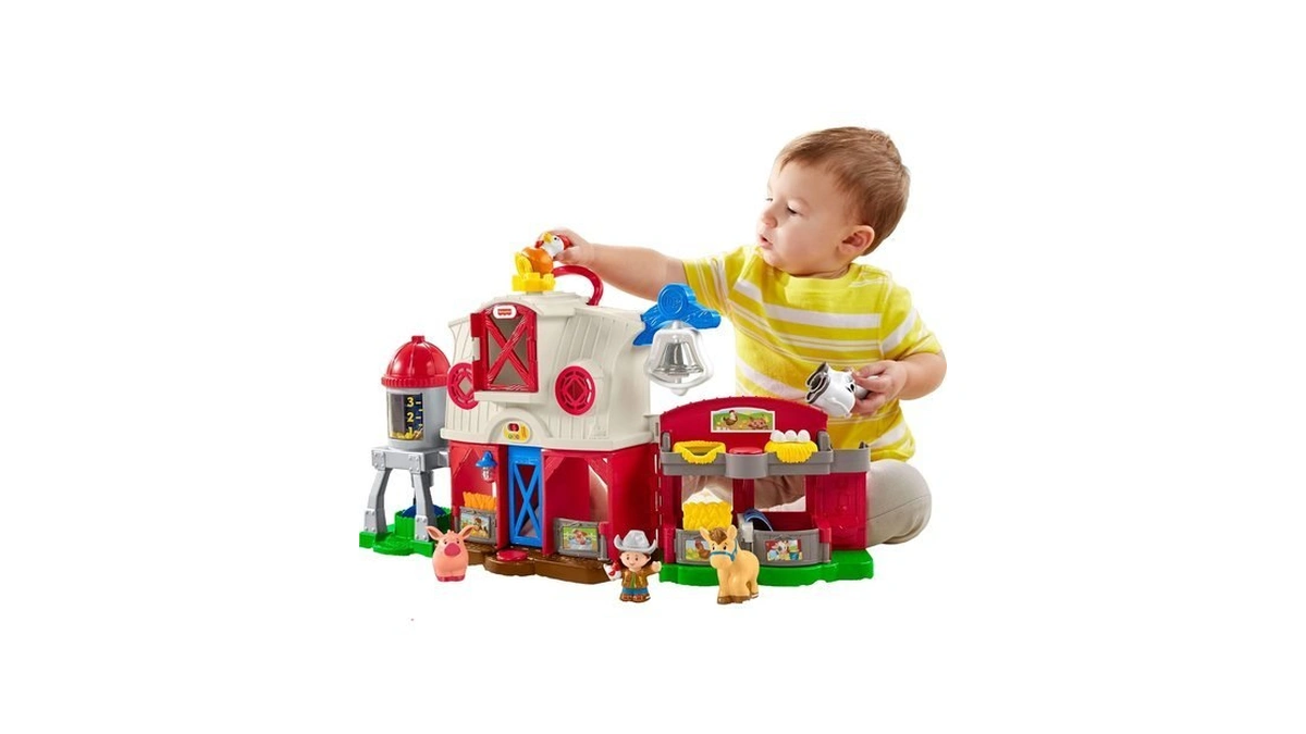 Fisher-price Little People Toddler Learning Toy Caring For Animals Farm