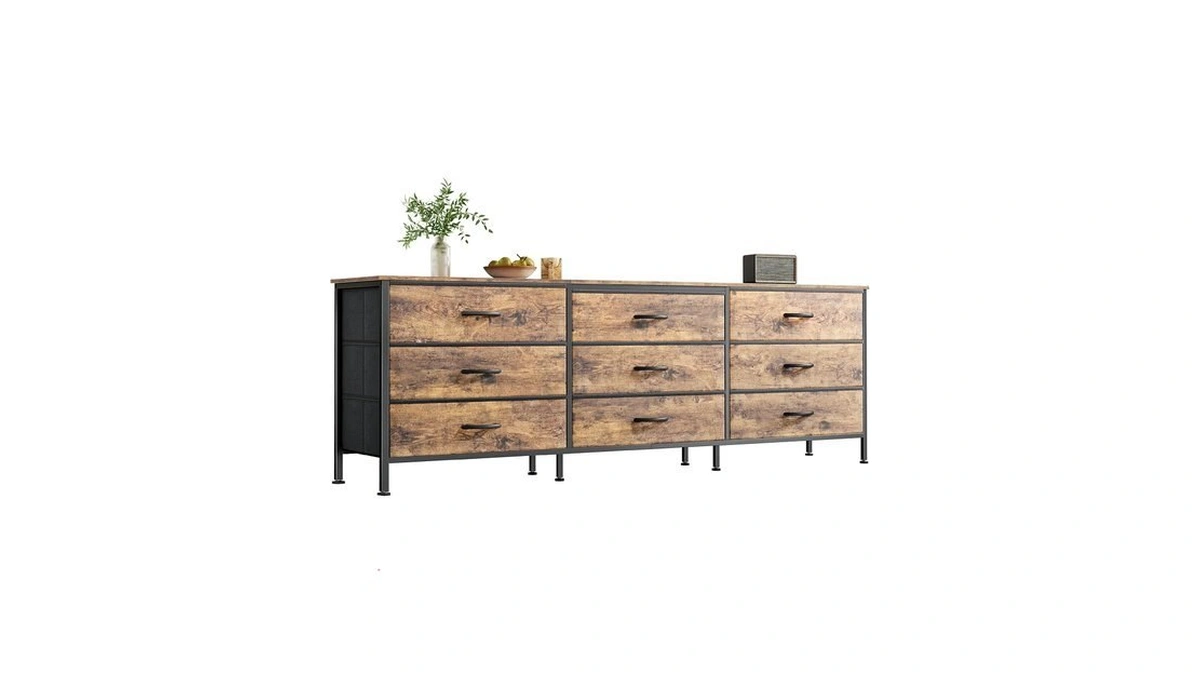 Huuger 63 Inch Dresser For Bedroom, Dresser For Closet With