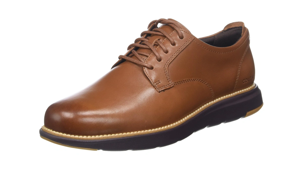 Cole Haan Men's Grand Atlantic Oxfords, British Tan/java, 11.5-m Us