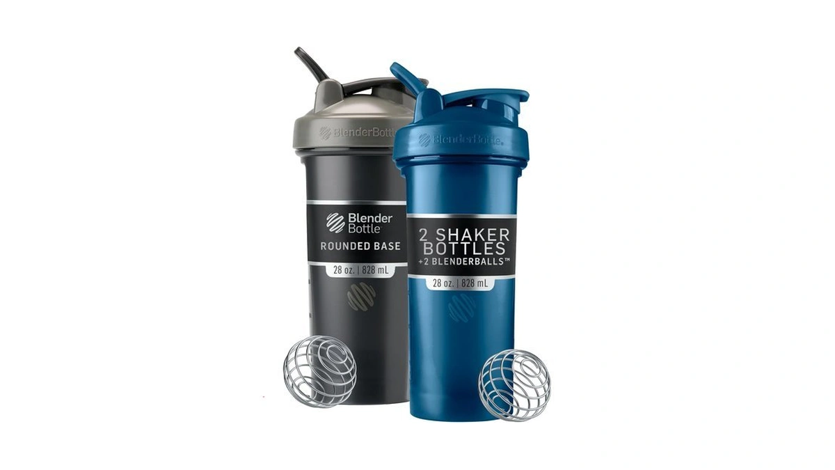 Blenderbottle Classic V2 Plastic Shaker Bottle 28 Oz Black &