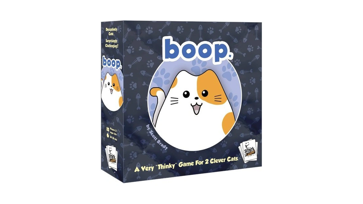 Smirk And Dagger Boop 2-player Cat Strategy Board Game