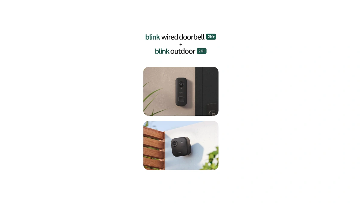 Blink Wired Doorbell 2k+ (all-new) And Outdoor 2k+ (newest Model)