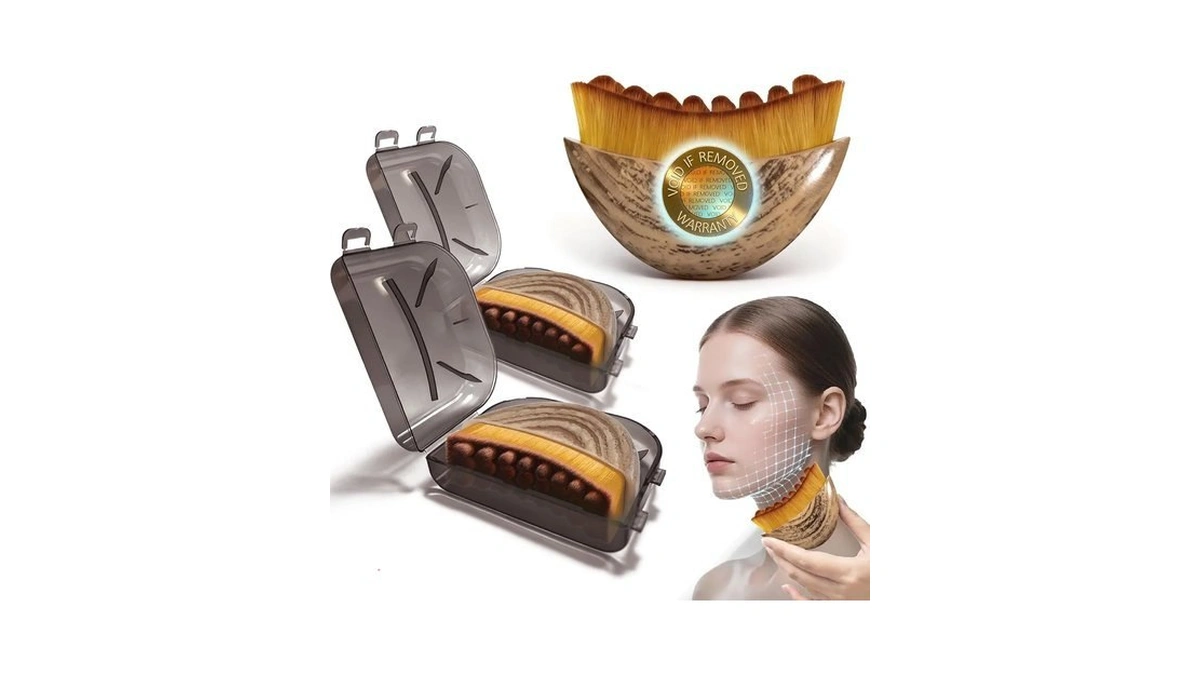New Lymphatic Contour Face Brush(1 Pcs)