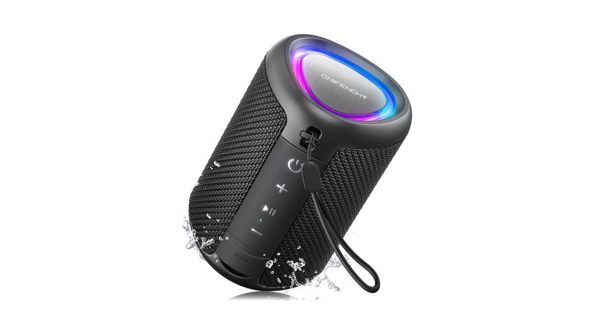 Portable Bluetooth Speaker Beach Essentials: Ipx5 Waterproof For Outdoor