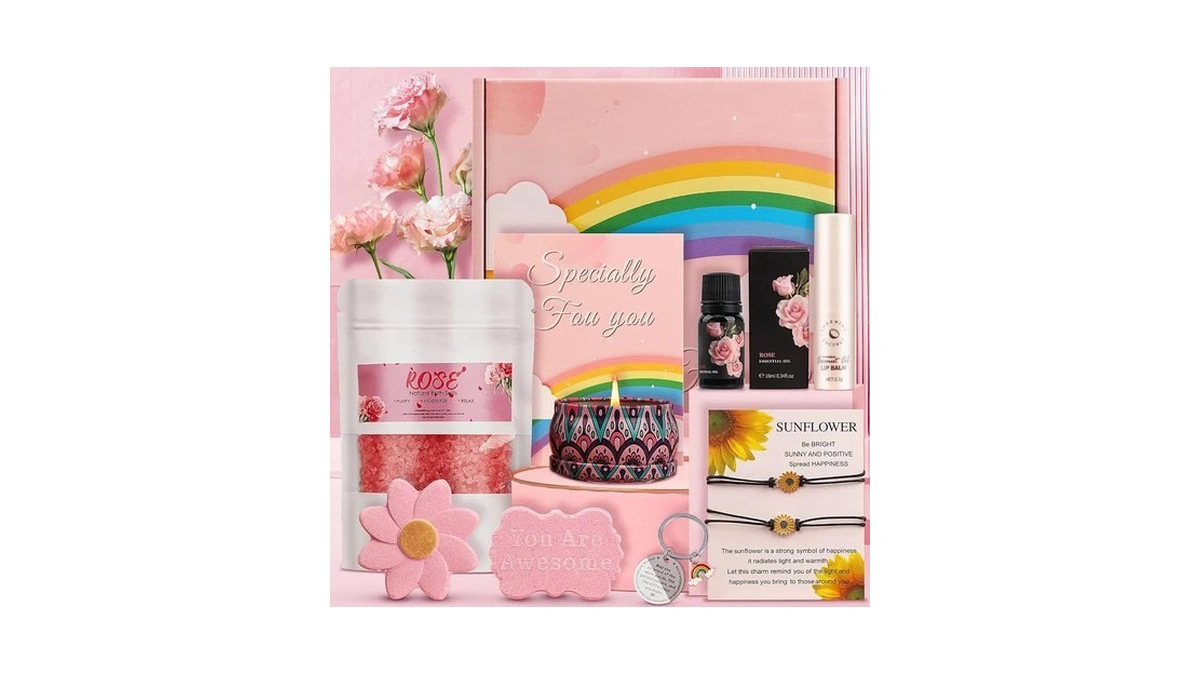 10pc Rose Pamper Gift Set For Women - "you Are