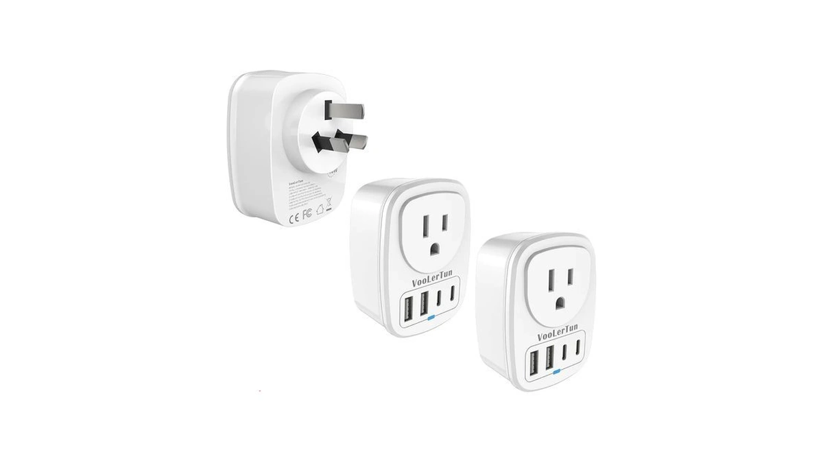 Voolertun Type I Australian Plug Adapter New Zealand Power Adapter