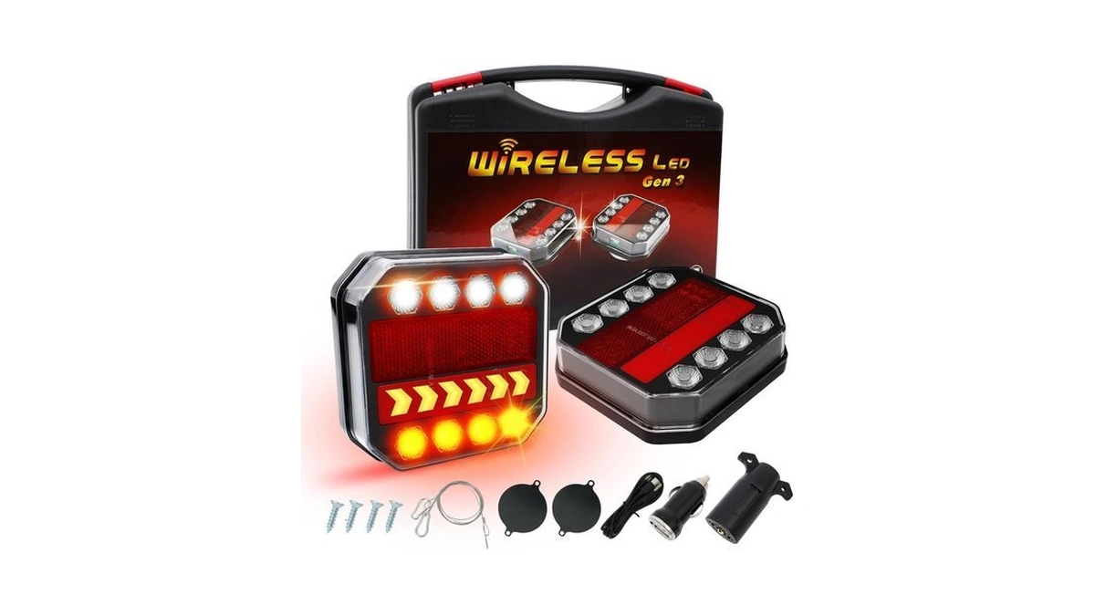 Amazon code: Hbledot Wireless Trailer Lights Magnetic