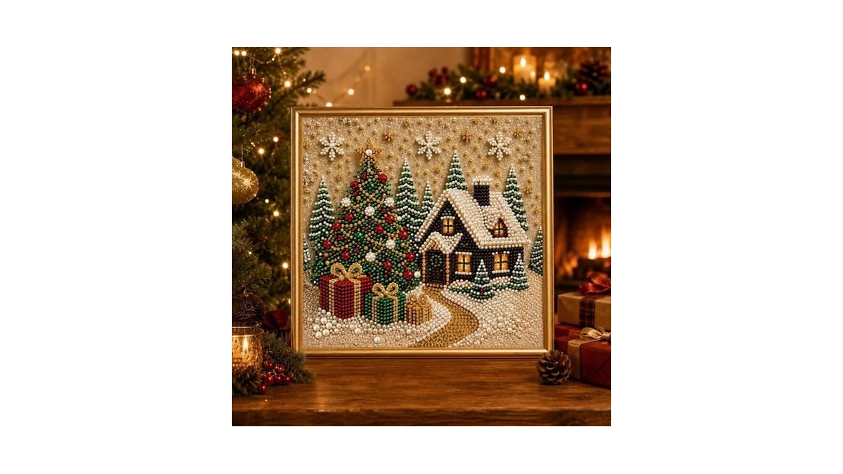 Diy Christmas Decorations Pearl Art Kits For Adults Christmas Pearl