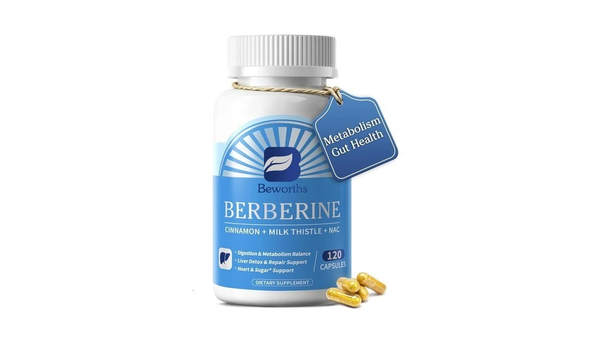 Berberine Supplement Hcl 500mg With Ceylon Cinnamon For Metabolism Support
