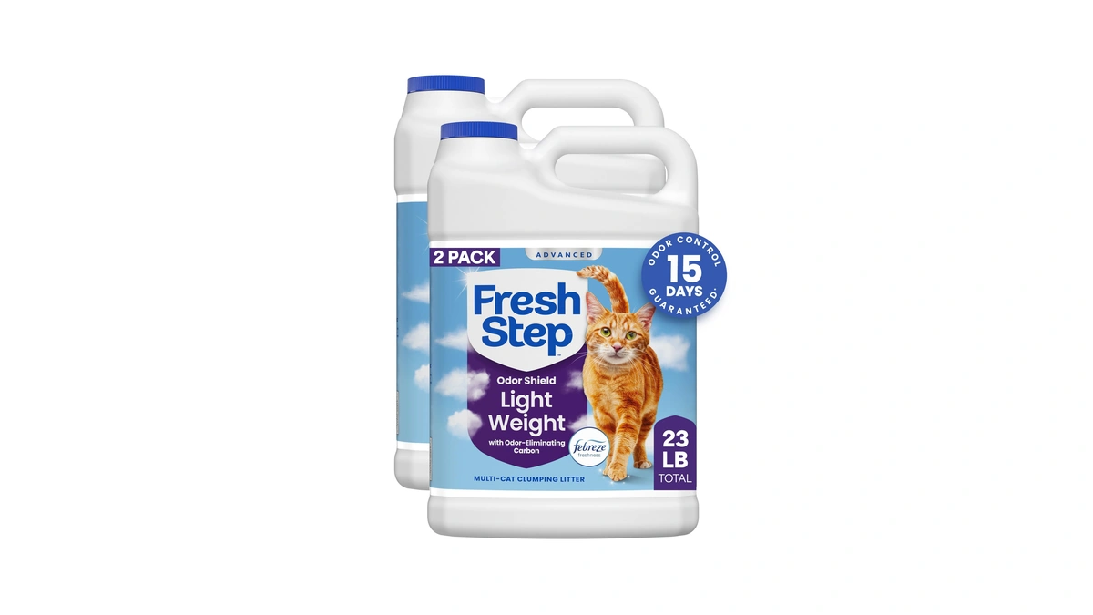 Fresh Step Advanced Odor Shield Light Weight Clumping Litter, 11.5