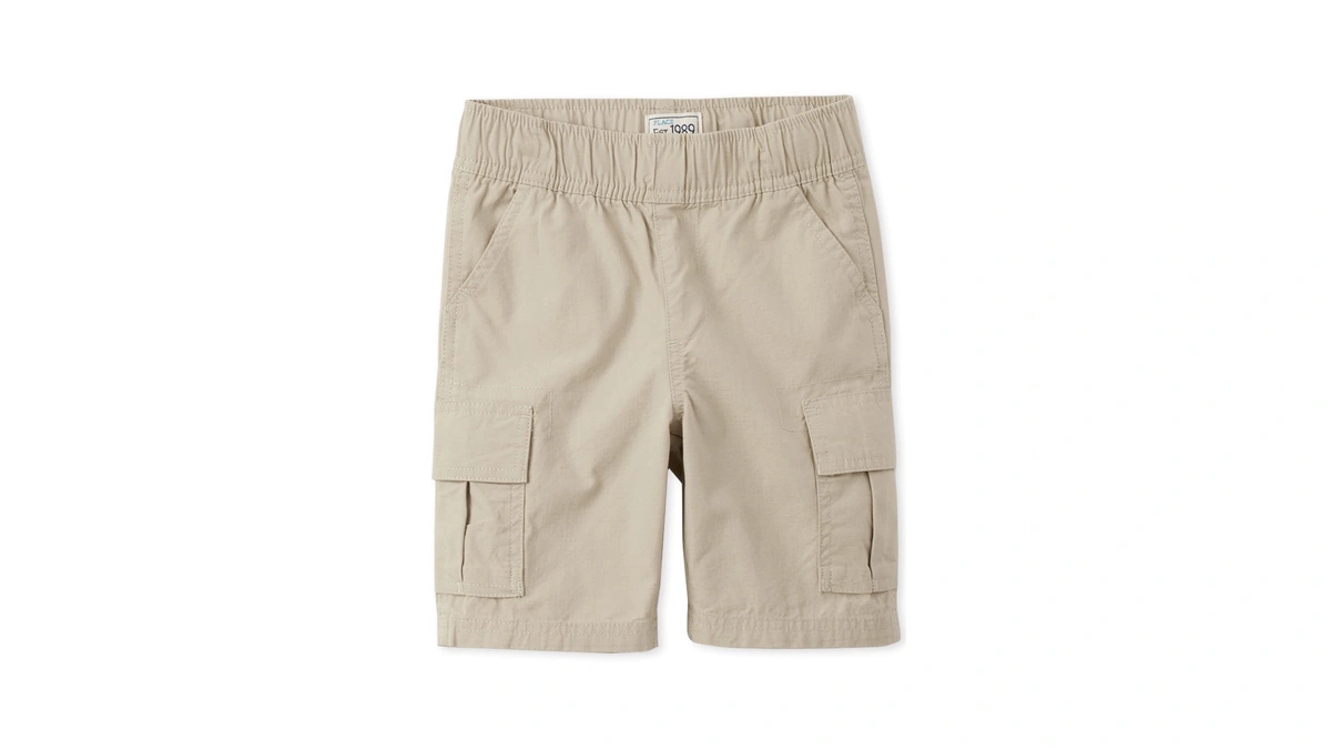 The Children's Place Boys Pull On Cargo Shorts,sand Wash Single,18h