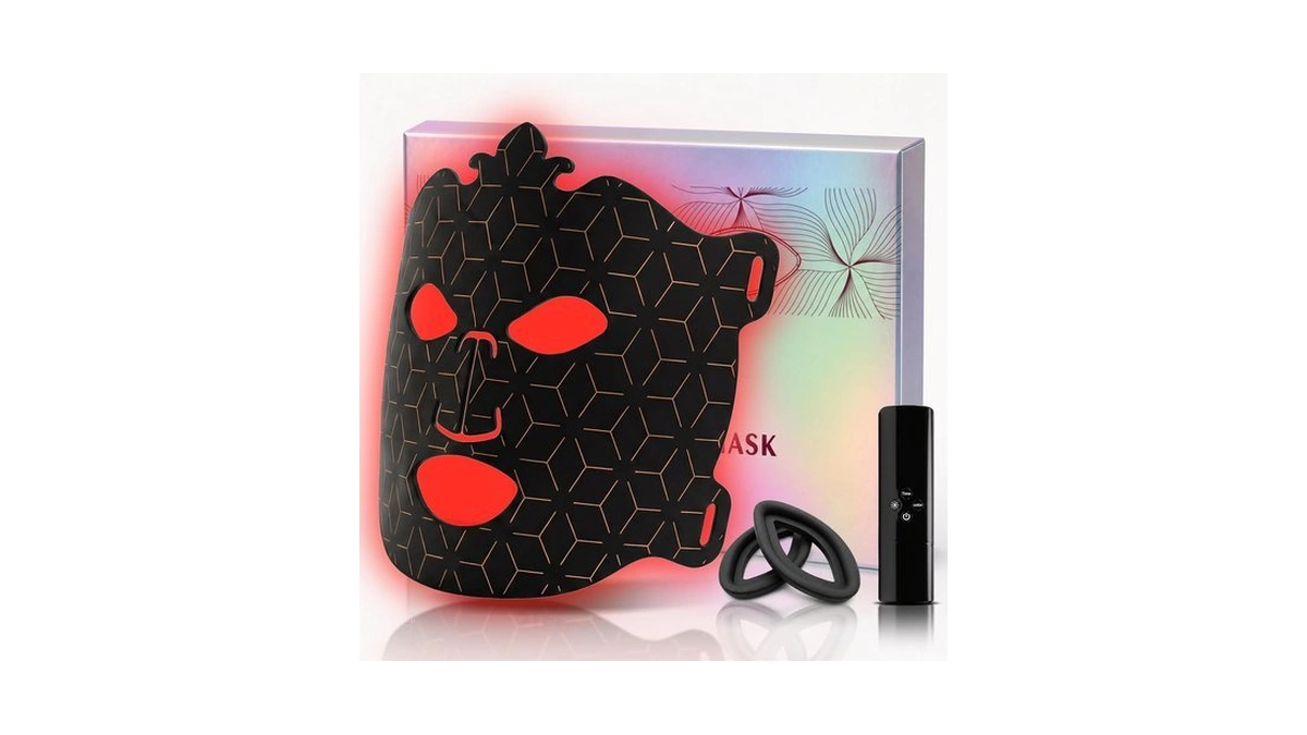 Telaxa Red Light Therapy For Face, Cordless Led Face Mask