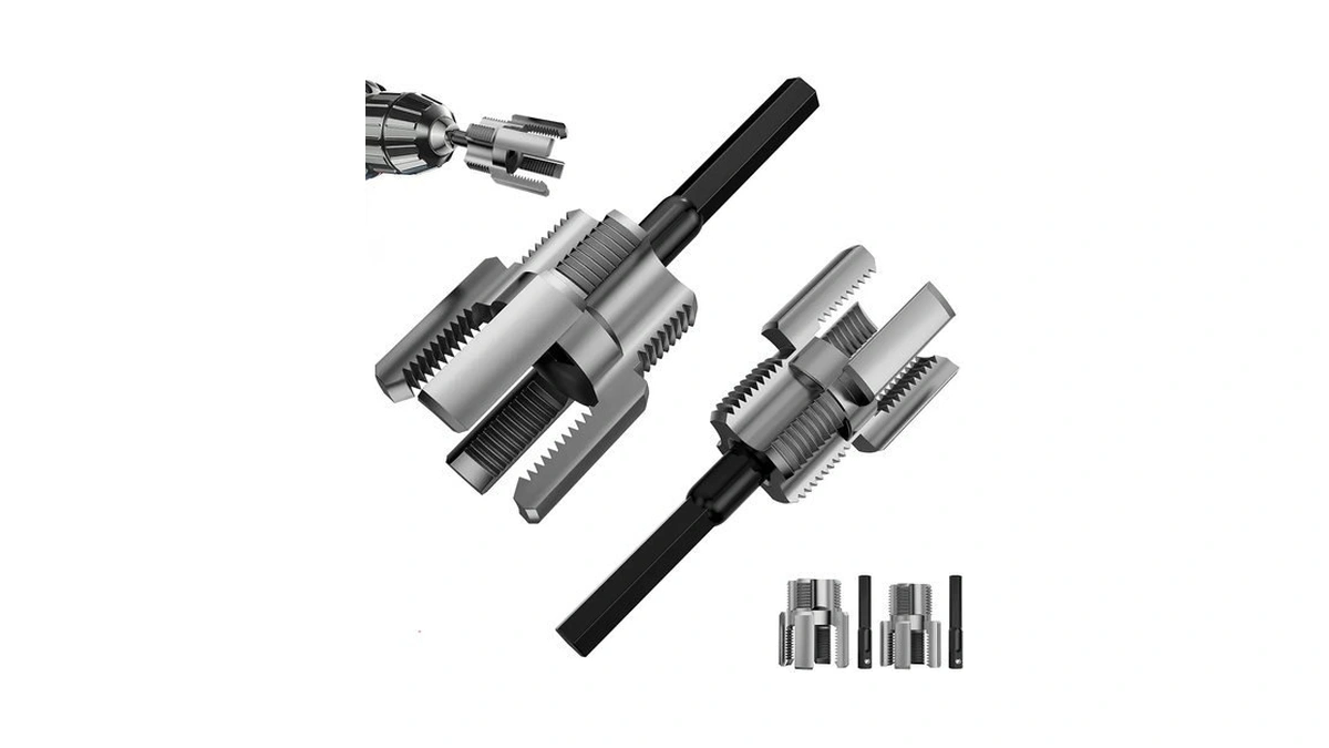Pvc Pipe Threader Kit For Pvc And Plastic Pipe Repair,