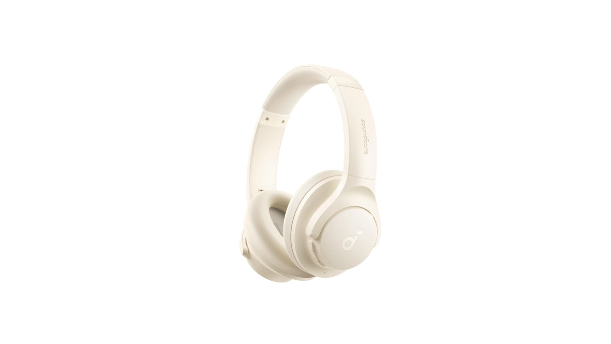 Soundcore By Anker Q20i Hybrid Active Noise Cancelling Headphones, White