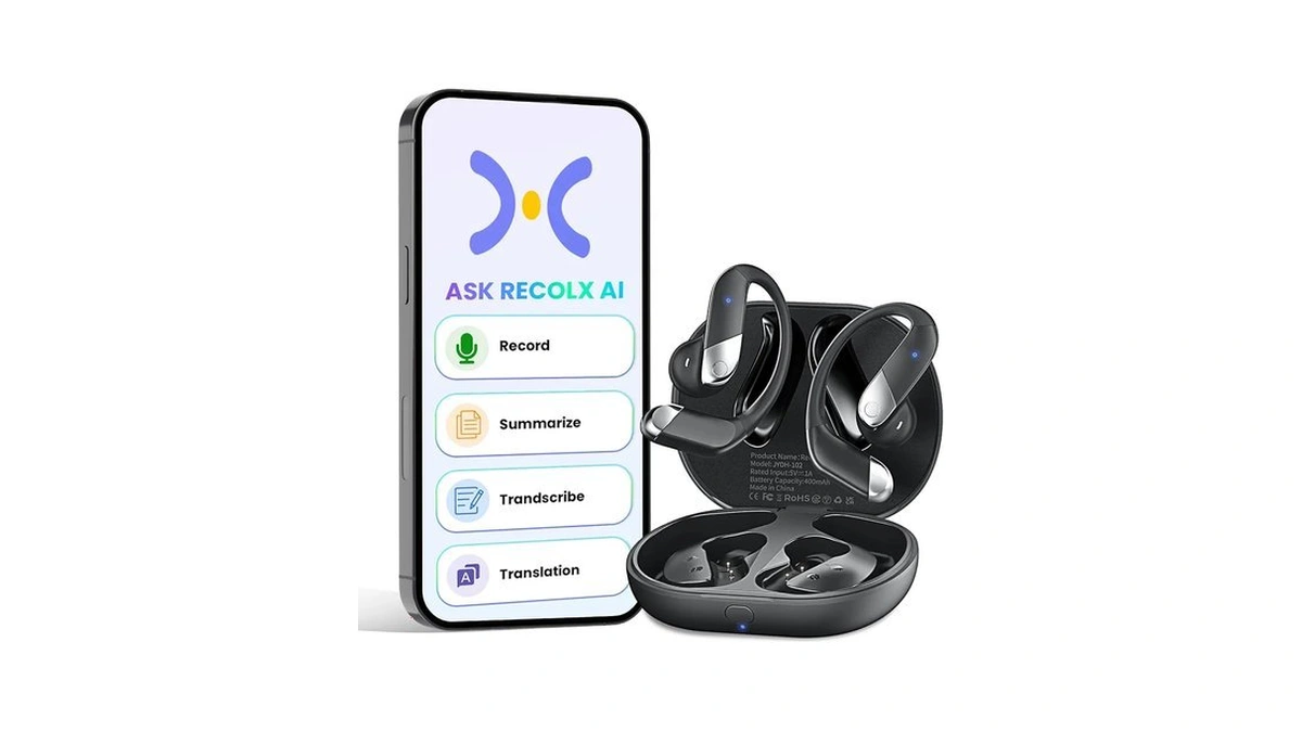 Amazon code: Recolx Fit 2 Ai Voice Recorder Note Take